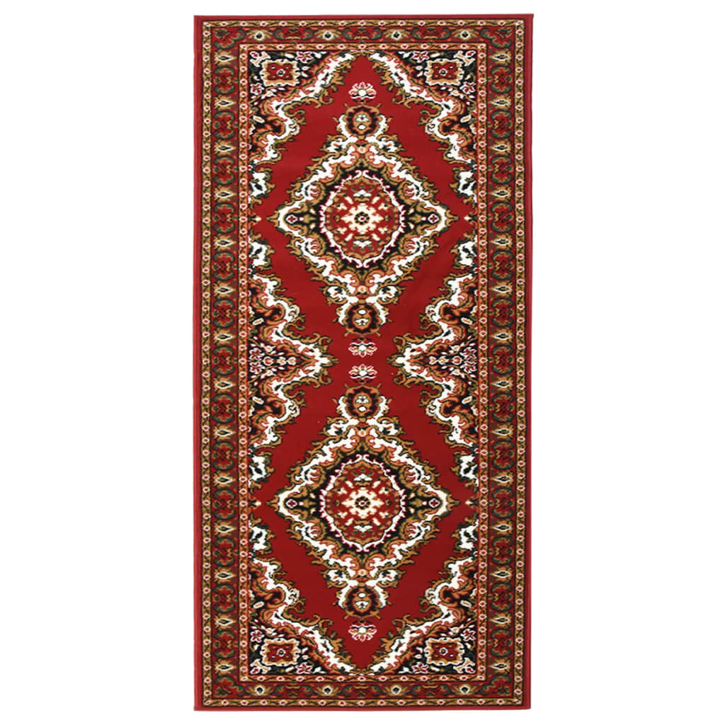 Berkfield Runner Rug BCF Oriental Red 100x200 cm