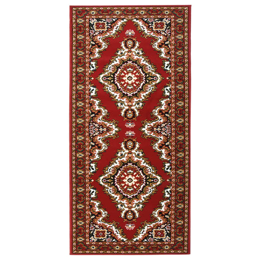 Berkfield Runner Rug BCF Oriental Red 100x200 cm