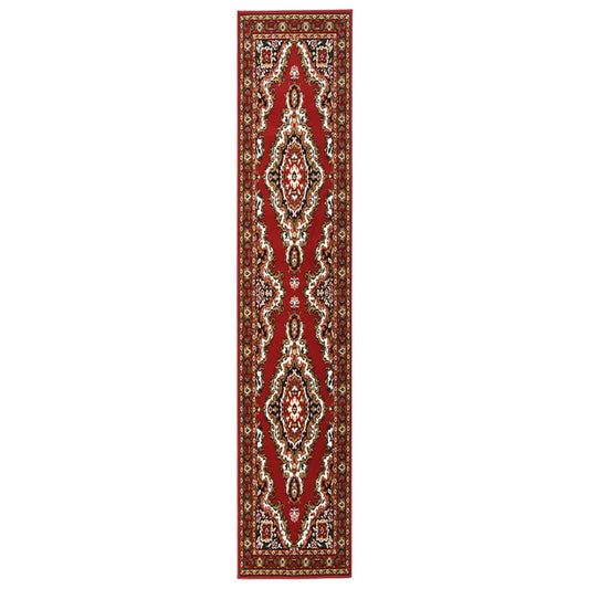Berkfield Runner Rug BCF Oriental Red 100x500 cm