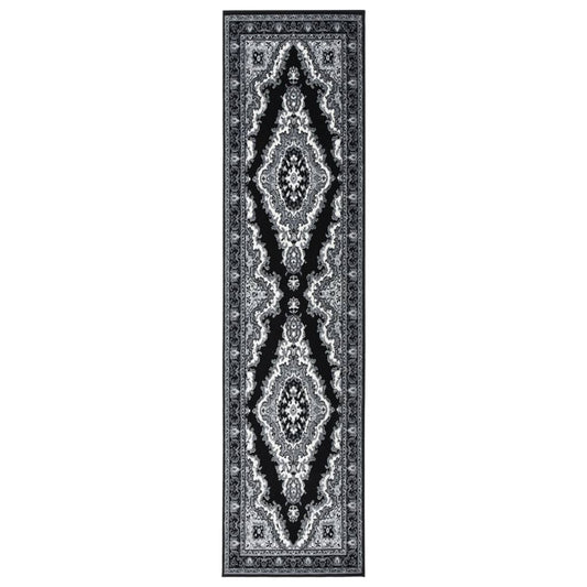 Berkfield Runner Rug BCF Black 60x300 cm