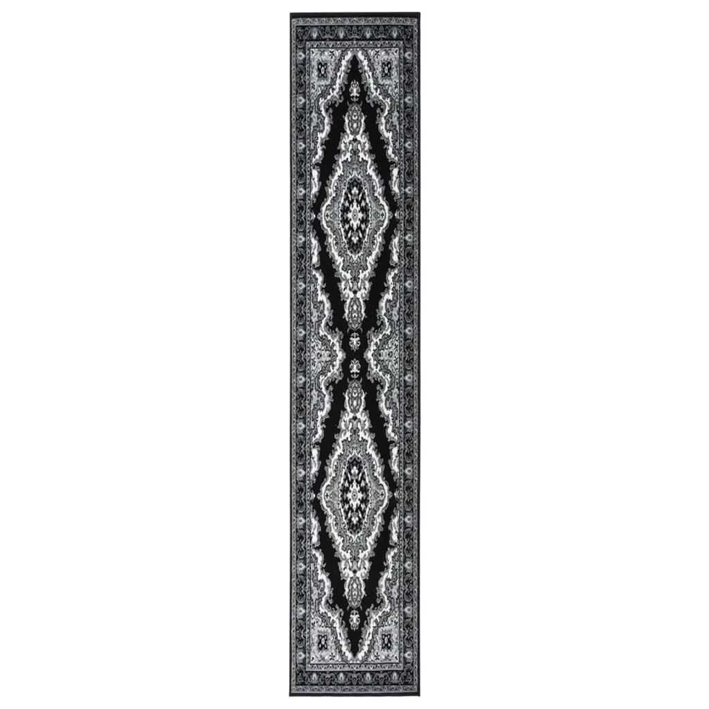 Berkfield Runner Rug BCF Black 60x450 cm