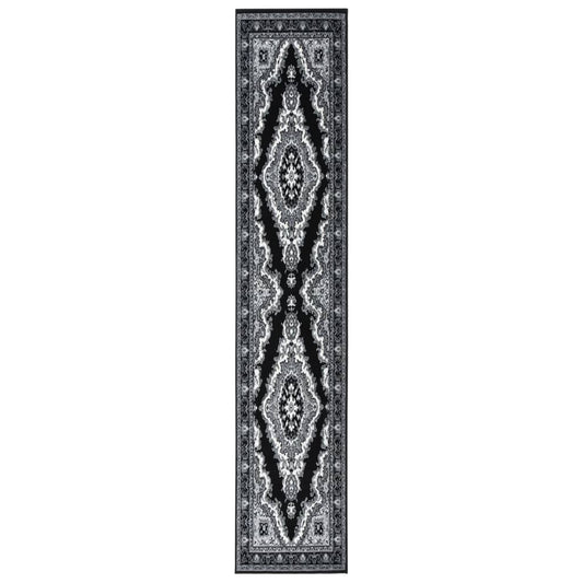 Berkfield Runner Rug BCF Black 80x500 cm