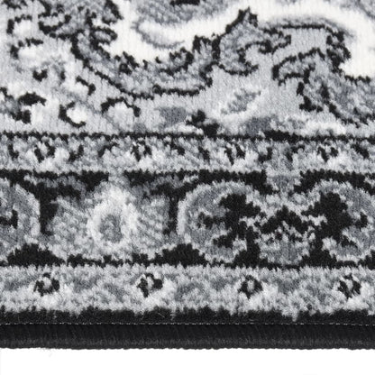 Berkfield Runner Rug BCF Black 100x250 cm