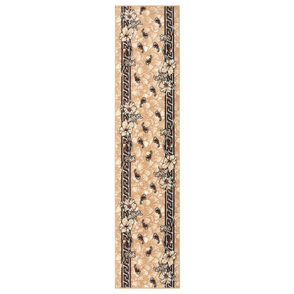 Berkfield Runner Rug BCF Beige 60x350 cm