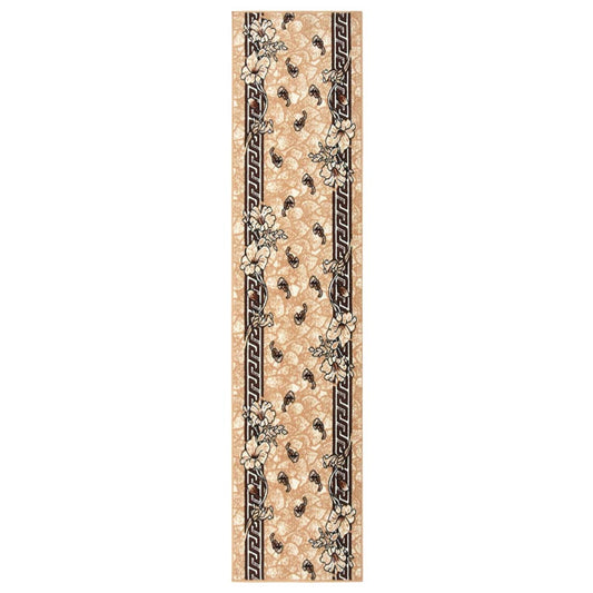 Berkfield Runner Rug BCF Beige 60x350 cm
