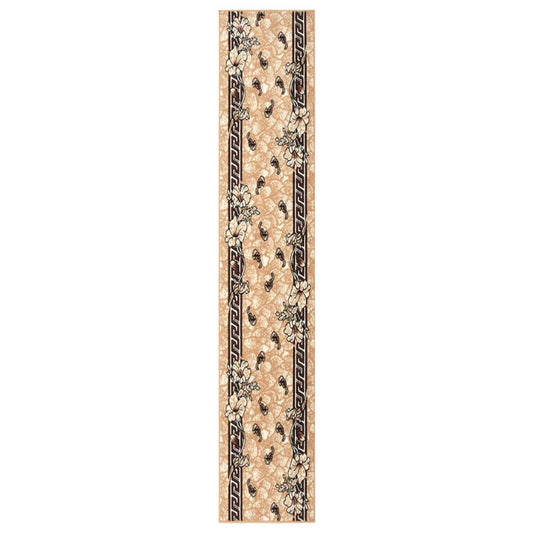 Berkfield Runner Rug BCF Beige 60x450 cm
