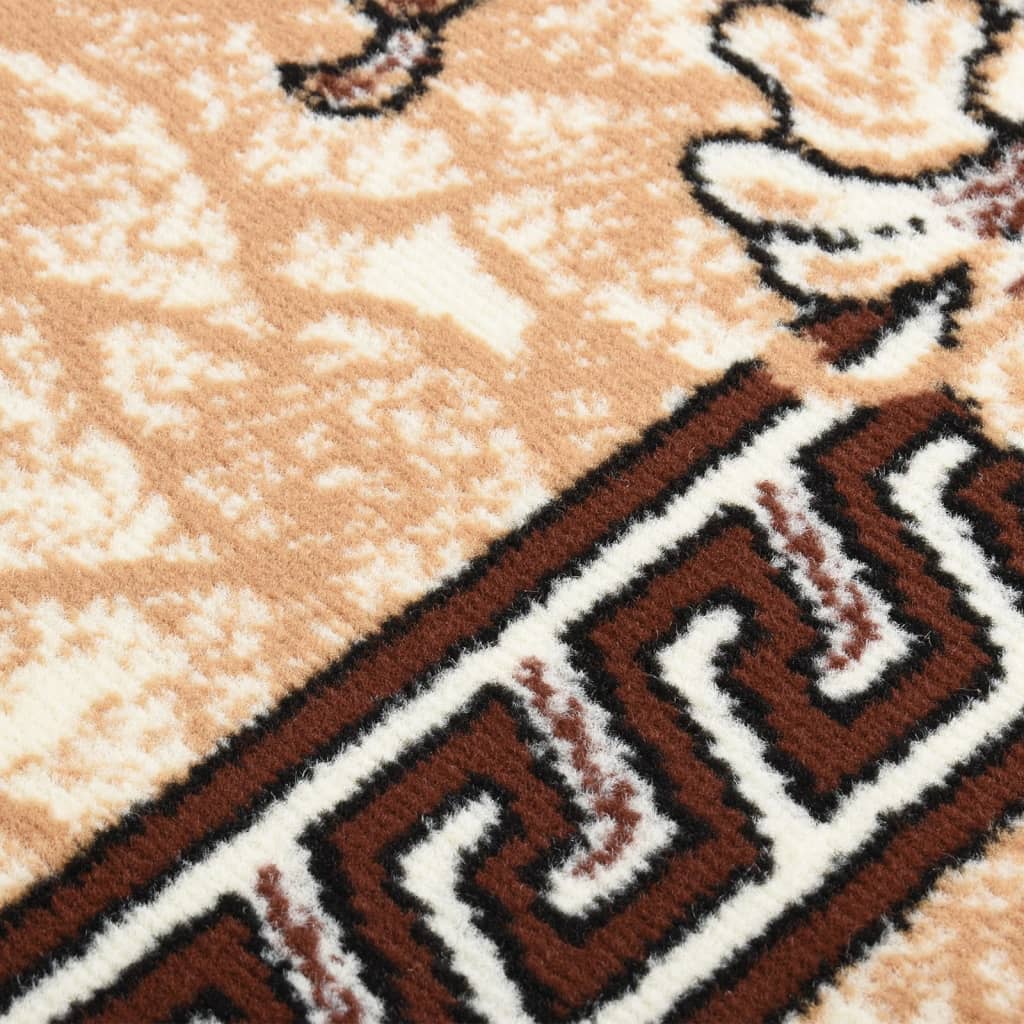 Berkfield Runner Rug BCF Beige 60x450 cm