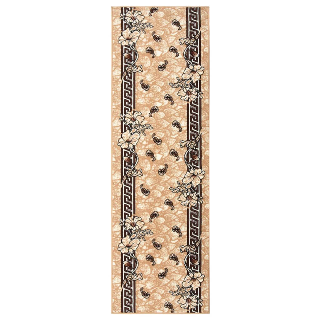 Berkfield Runner Rug BCF Beige 80x250 cm