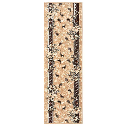 Berkfield Runner Rug BCF Beige 80x250 cm