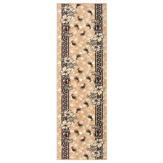 Berkfield Runner Rug BCF Beige 80x250 cm