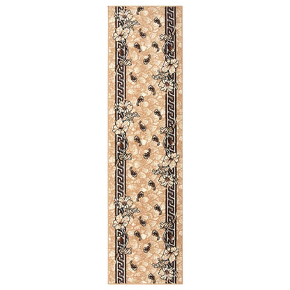 Berkfield Runner Rug BCF Beige 80x350 cm