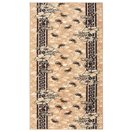 Berkfield Runner Rug BCF Beige 100x150 cm