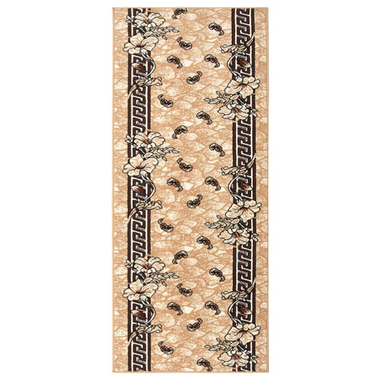 Berkfield Runner Rug BCF Beige 100x300 cm