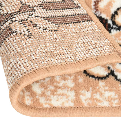 Berkfield Runner Rug BCF Beige 100x300 cm