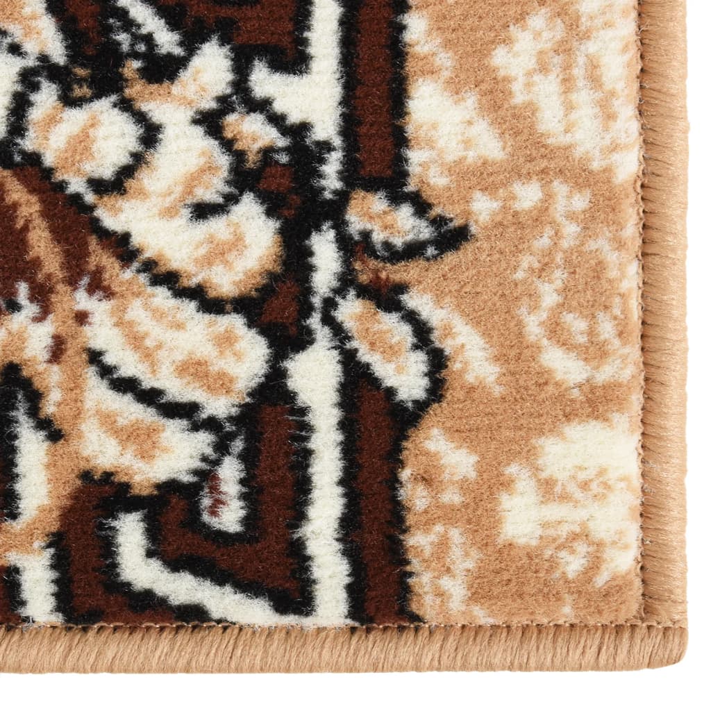 Berkfield Runner Rug BCF Beige 100x300 cm