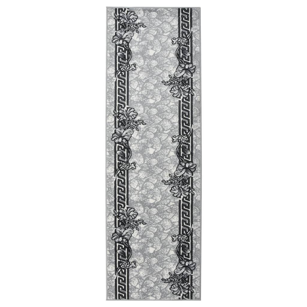 Berkfield Runner Rug BCF Grey 80x250 cm