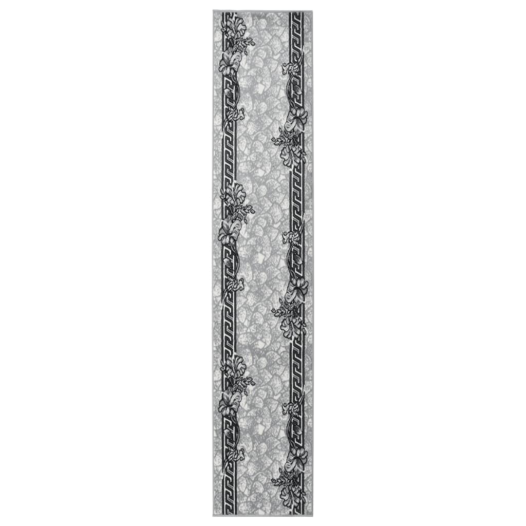 Berkfield Runner Rug BCF Grey 80x500 cm
