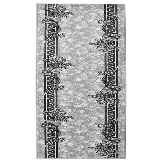 Berkfield Runner Rug BCF Grey 100x150 cm