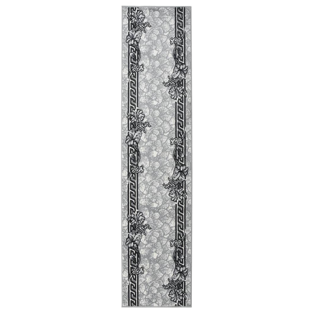 Berkfield Runner Rug BCF Grey 100x450 cm