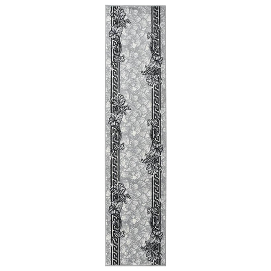 Berkfield Runner Rug BCF Grey 100x450 cm