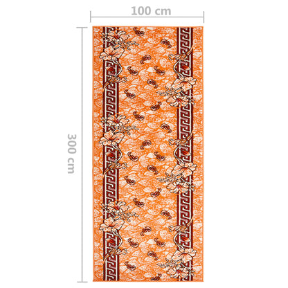Berkfield Runner Rug BCF Terracotta 100x300 cm