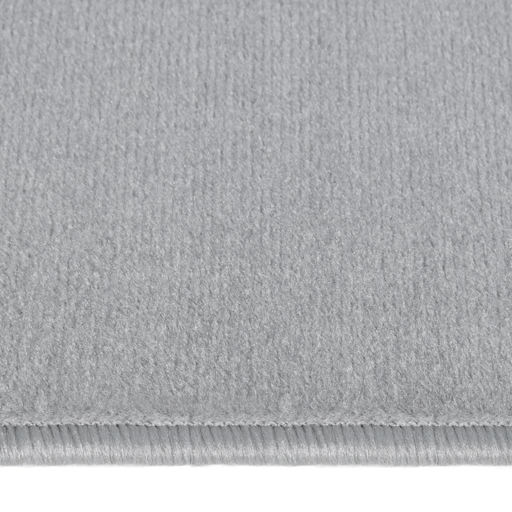 Berkfield Runner Rug BCF Grey 80x200 cm