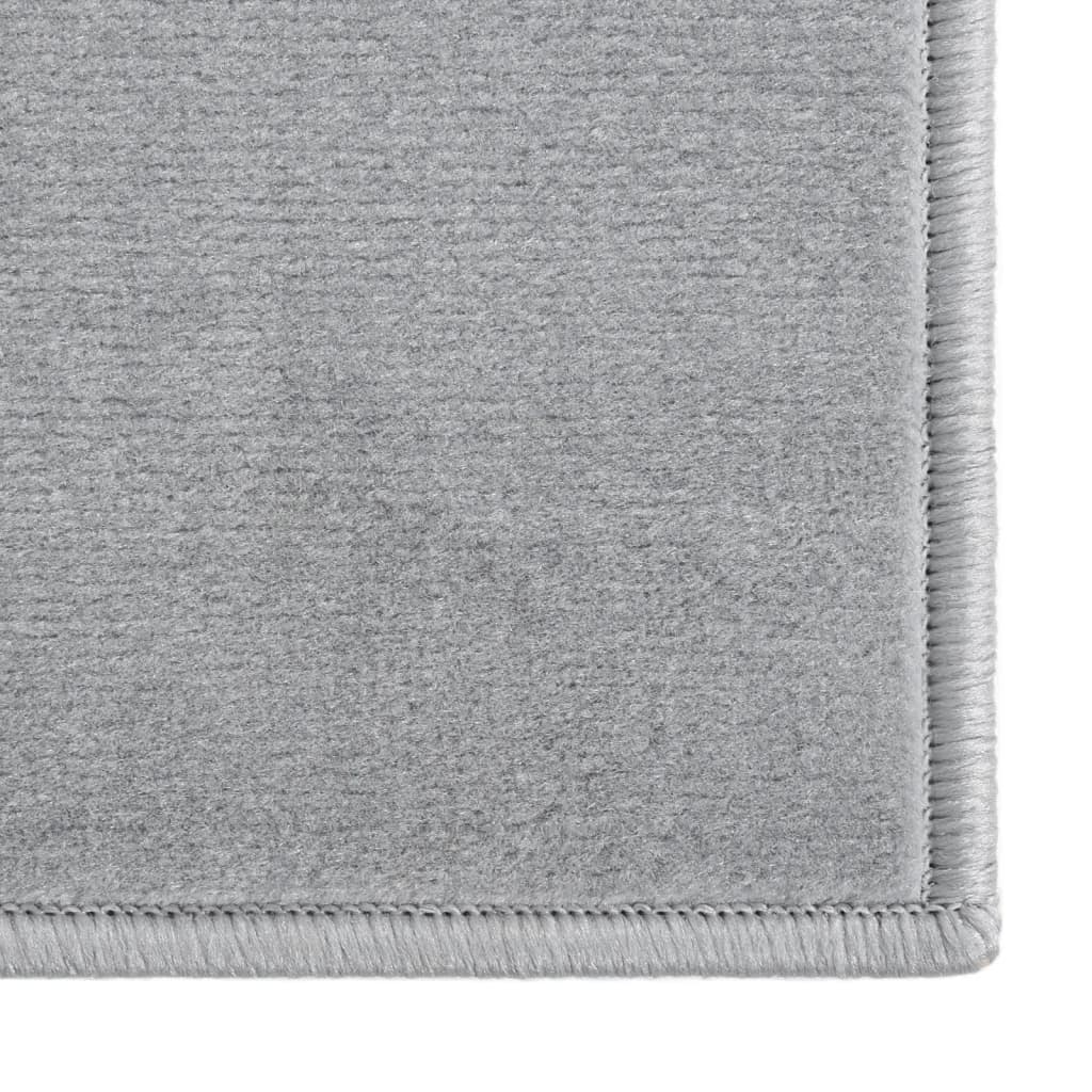 Berkfield Runner Rug BCF Grey 80x200 cm