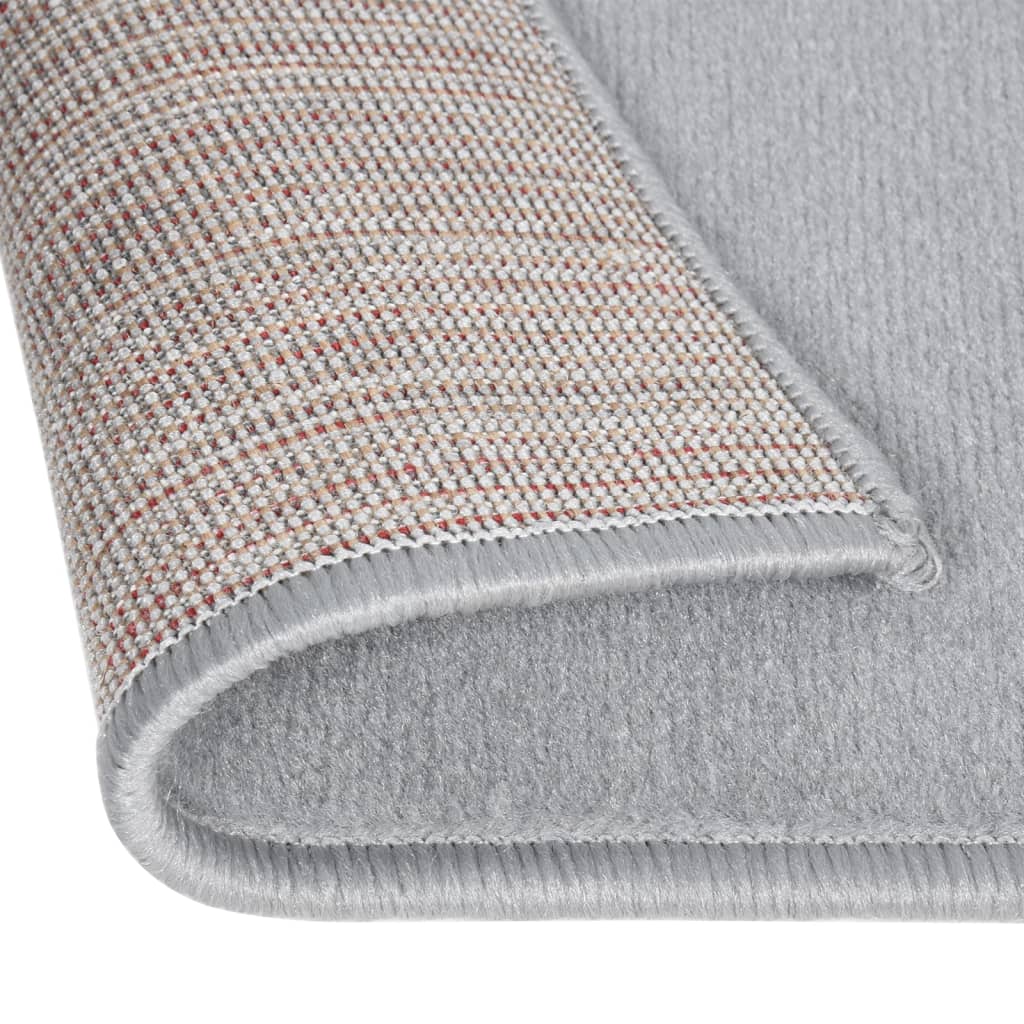 Berkfield Runner Rug BCF Grey 80x200 cm