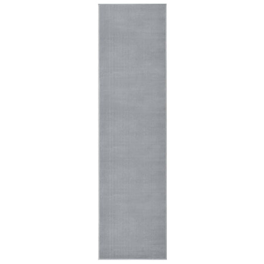 Berkfield Runner Rug BCF Grey 80x350 cm