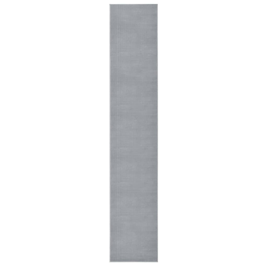 Berkfield Runner Rug BCF Grey 80x450 cm