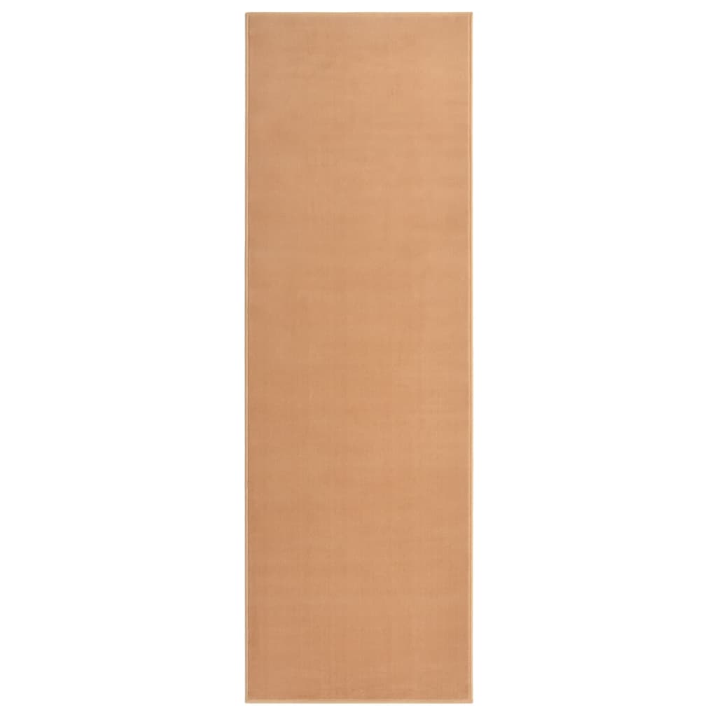 Berkfield Runner Rug BCF Beige 60x200 cm