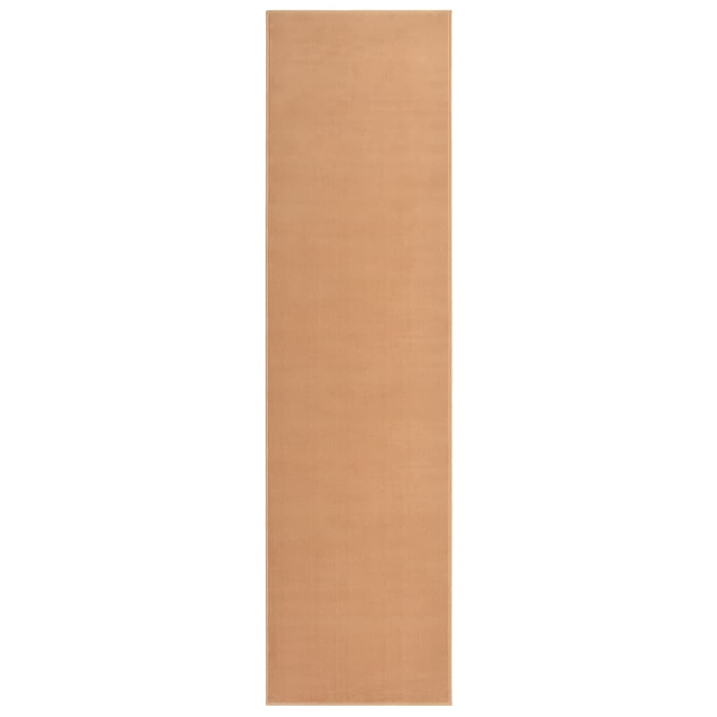 Berkfield Runner Rug BCF Beige 60x250 cm