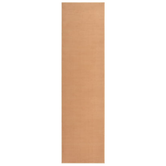 Berkfield Runner Rug BCF Beige 60x250 cm