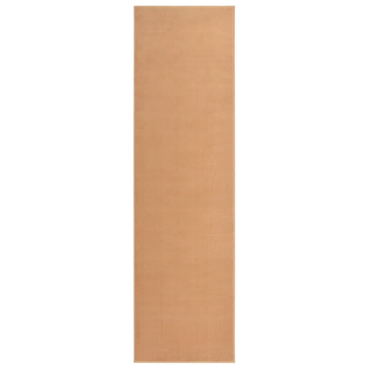 Berkfield Runner Rug BCF Beige 80x300 cm