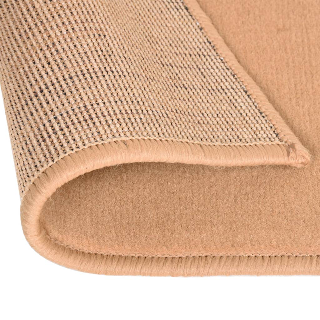 Berkfield Runner Rug BCF Beige 100x150 cm