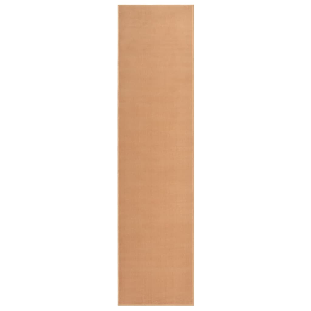 Berkfield Runner Rug BCF Beige 100x450 cm