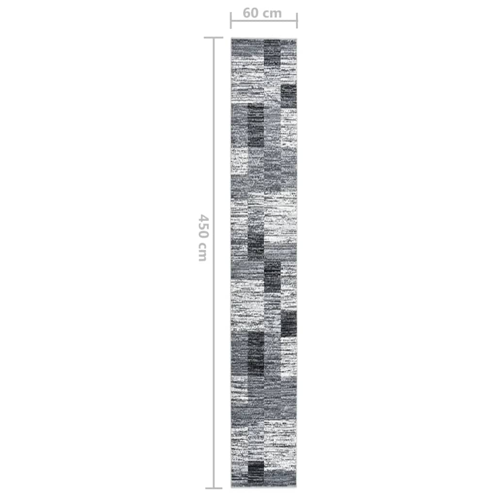 Berkfield Runner Rug BCF Grey 60x450 cm