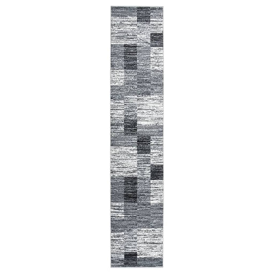 Berkfield Runner Rug BCF Grey 80x400 cm