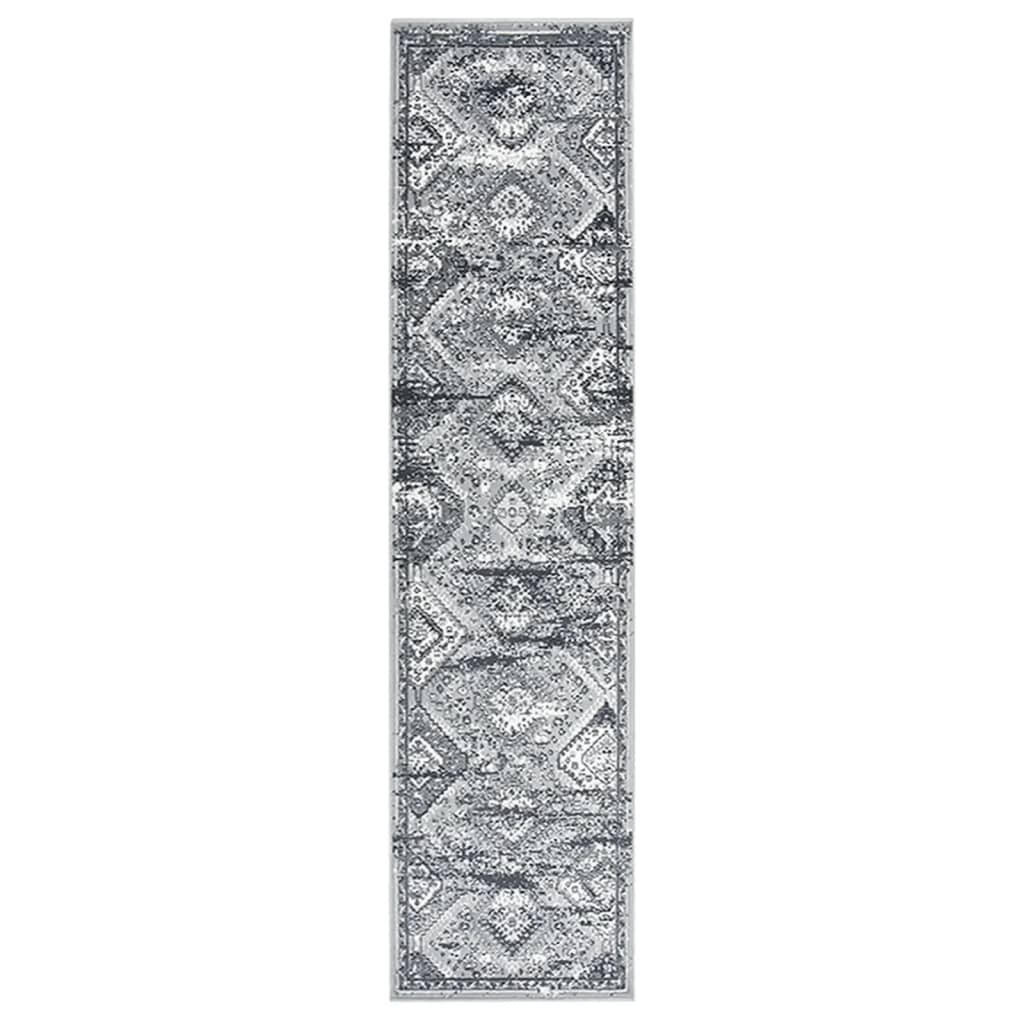 Berkfield Runner Rug BCF Oriental Grey 60x200 cm