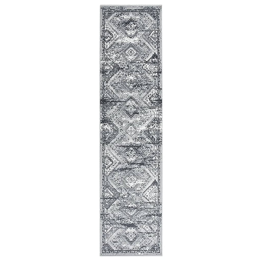 Berkfield Runner Rug BCF Oriental Grey 60x200 cm