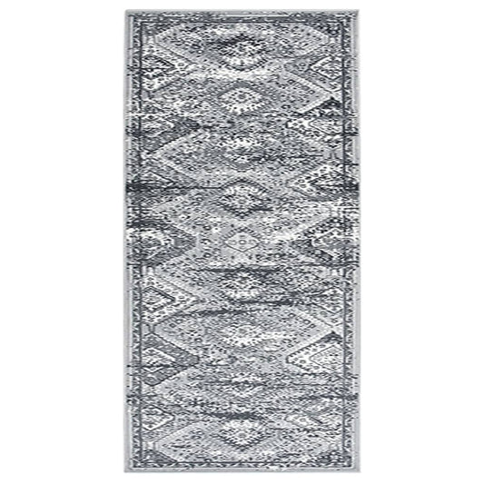 Berkfield Runner Rug BCF Oriental Grey 80x150 cm