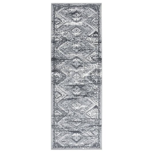 Berkfield Runner Rug BCF Oriental Grey 80x250 cm