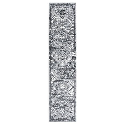 Berkfield Runner Rug BCF Oriental Grey 80x350 cm