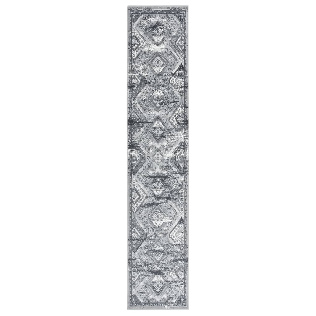 Berkfield Runner Rug BCF Oriental Grey 80x400 cm