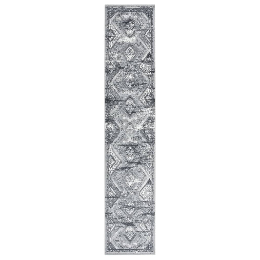 Berkfield Runner Rug BCF Oriental Grey 80x400 cm