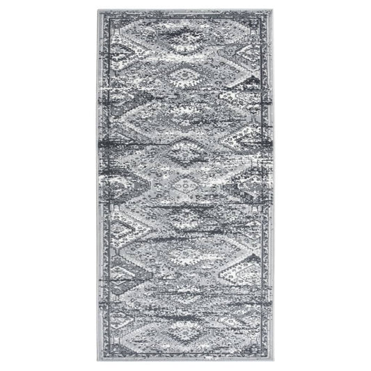 Berkfield Runner Rug BCF Oriental Grey 100x200 cm