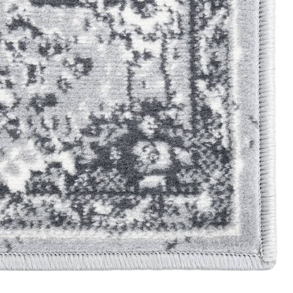 Berkfield Runner Rug BCF Oriental Grey 100x400 cm