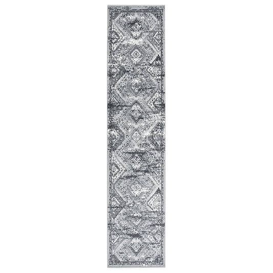 Berkfield Runner Rug BCF Oriental Grey 100x500 cm