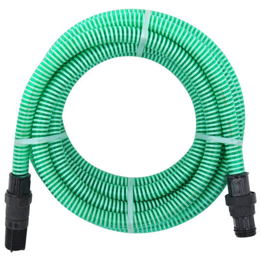 Berkfield Suction Hose with PVC Connectors Green 1" 4 m PVC