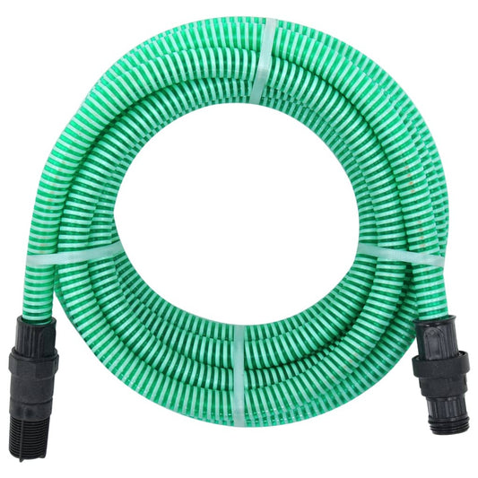 Berkfield Suction Hose with PVC Connectors Green 1" 7 m PVC
